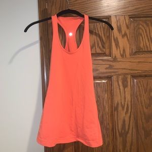 Orange Lu lu Lemon tank top
